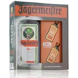 Jägermeister Kräuterlikör 35% Vol. 0,7l in Geschenkbox mit 2x Orange Miniaturen