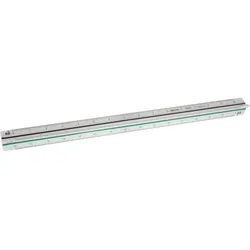 Aristo Dreikantmaßstab Berufsschule Kunststoff 30cm weiß Packung mit 10 Stück