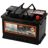 XL Starterbatterie 12V 70Ah 640A/EN L3 für Auto Batterie