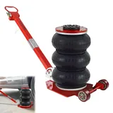 YRHome 3T/6600Lbs Pneumatischer Autoheber - Luftkissen Wagenheber mit Druckluft, Hubhöhe 150-400mm - Hebebühne für Reparatur und Rangierarbeiten