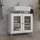 Vicco Waschbeckenunterschrank Malte 60 x 58 x 30 cm Weiß
