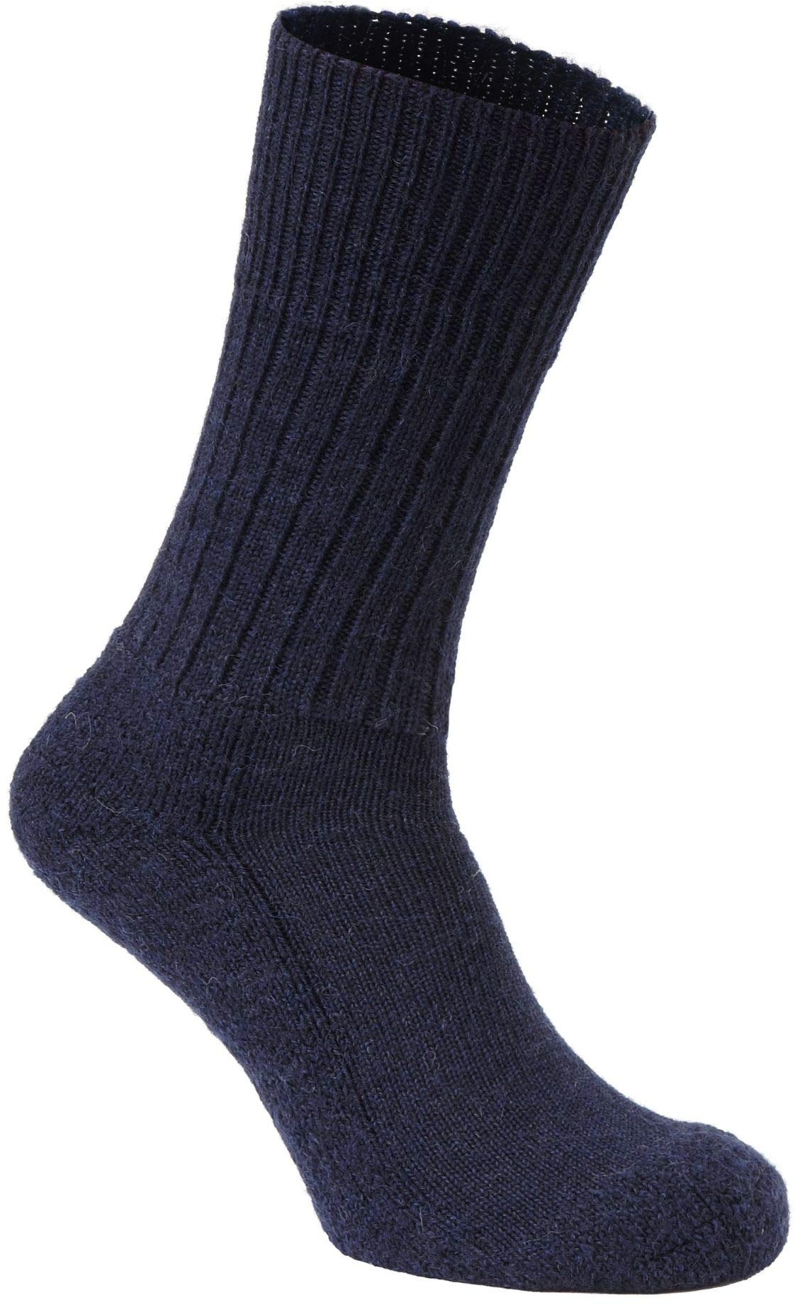 Wolle Blend Herren Explorer Socken – Tief Blau/Royal Navy, Größe 6–8