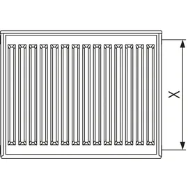 Kermi FK022 1000 x 554 mm