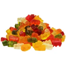 fruchtsaft-fruchtgummi Haribo Goldbären in 6 verschiedenene Geschmacksrichtungen 1000g