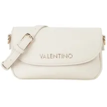 Valentino Futura Umhängetasche Kunstleder Beige/Weiß