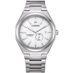 Citizen NJ0180-80A Herrenuhr Automatik Titan Silberfarben