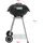 casa.pro Holzkohlegrill Apricena 80 x 49 x 47 cm Schwarz/Silber