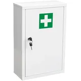 Euroshowers Medizinschrank Abschließbar aus Metall 30x46 cm