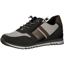 Marco Tozzi Damen Sneaker flach mit Schnürsenkeln Freizeit, Beige (Cream Comb), 38 EU