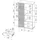 Feldmann-Wohnen Highboard 90 x 159 x 40 cm Wotan Eiche schwarz / Braun