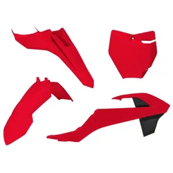 Race Tech Plastic kit - rood Gas Gas MC65