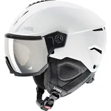 Instinct Visor 56-58 cm white-black matt