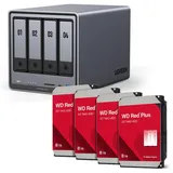UGREEN NASync DXP4800 Plus 32 TB HDD Grau
