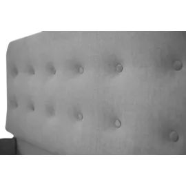 Home Affaire Polsterbett HOME AFFAIRE "Vaine", silber (silberfarben), B:171cm H:96cm L:245cm, Samtoptik (100% Polyester), Betten, Polsterbett, in 5 Breiten, auch in Länge 220 cm, incl. Roll-Lattenrost