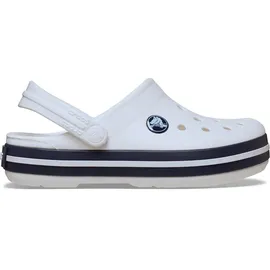 Crocs Toddler Crocband Clog White / Navy 27 / 28