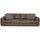 Designwerk Big-Sofa Leder 3-Sitzer Braun