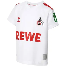 hummel 1. FC Köln Heim Minikit 2023/24 Kinder 9402 white/true red 92