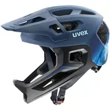 Uvex React Junior 52-56 cm Kinder blau matt 2026