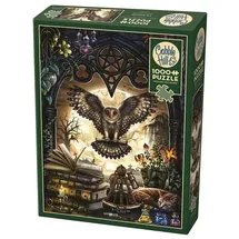 Brainbox Puzzle COBBLE HILL PUZZLES - Mystische Eule 1000 Teile, 1000 Puzzleteile