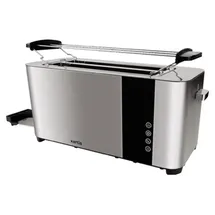 xartis Premium Doppel-Langschlitztoaster Silber