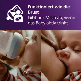 Philips Avent Natural Response Babyflasche 260ml, mittlere Durchflussrate - SCY903/03