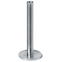 Alessi Officina Kerzenständer, Grau, H 23cm