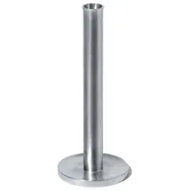 Alessi Officina Kerzenständer, Grau, H 23cm