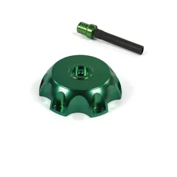 Tankdeckel CNC d.48mm Pit Bike / Dirt Bike grün