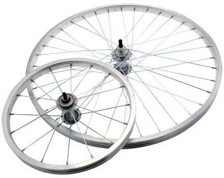 RMS Hinterrad mit Rücktrittbremse - Fahrradteile - Silver