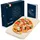 Blumtal Pizzastein 38 x 30 cm Cordierit braun