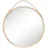 House Nordic Wandspiegel Ø50 cm Natur