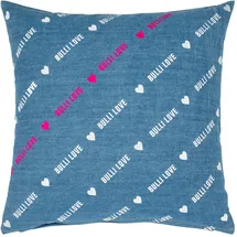 PAD Kissenbezug BULLI LOVE 50 x 50 cm Blau