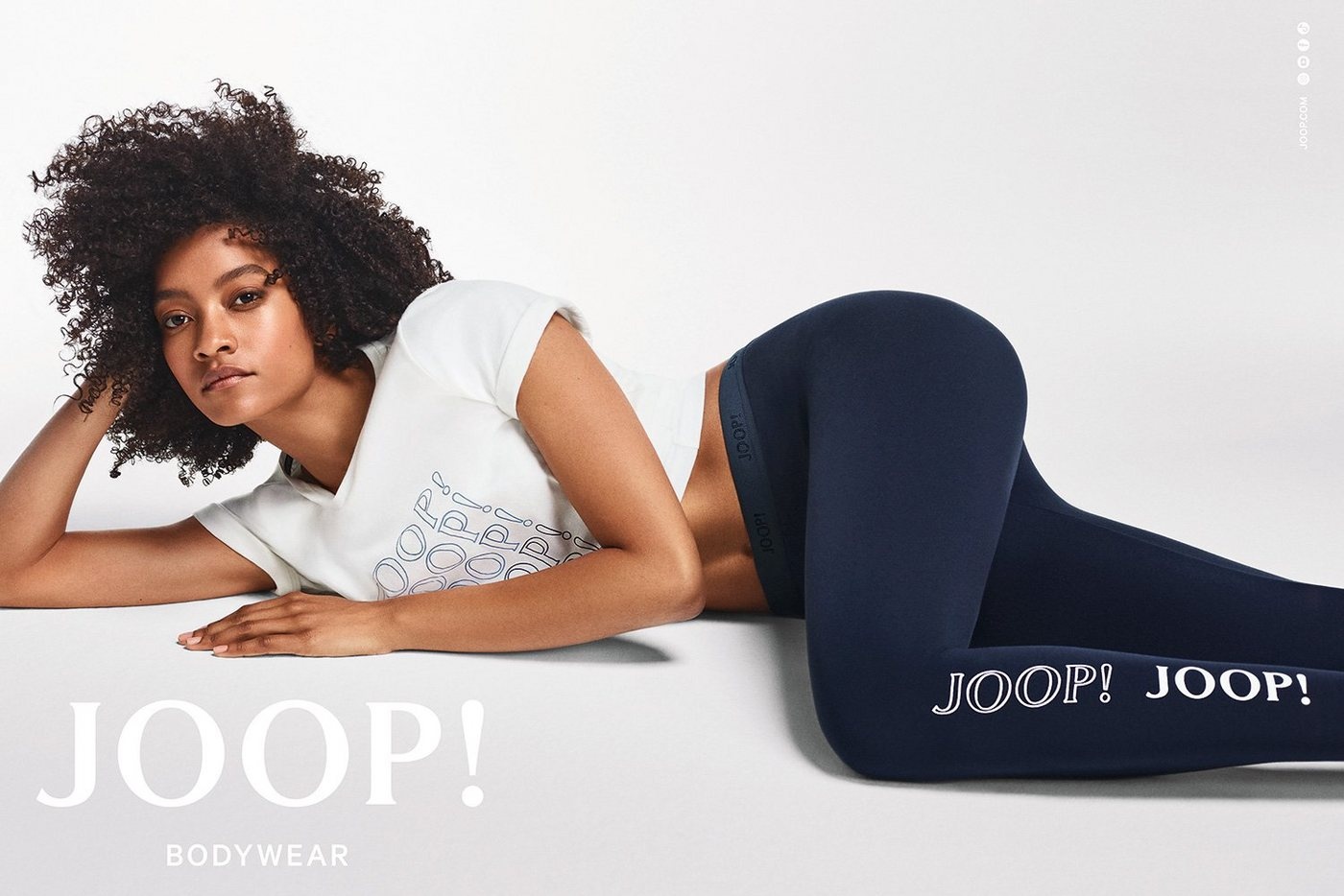 JOOP! Bodywear Leggings Easy Leisure (1-tlg) Damen Loungewear Pants Hose blau S