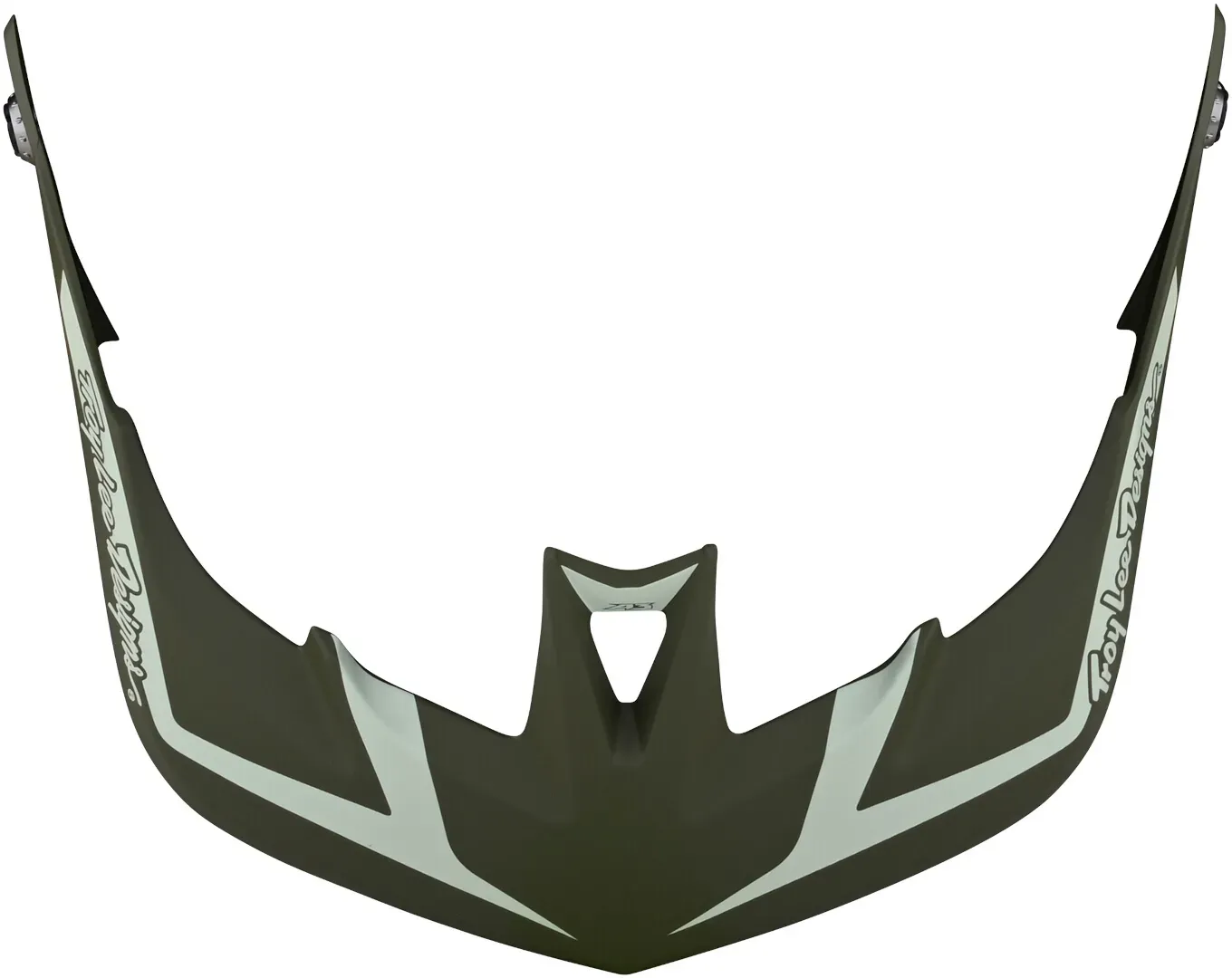 Troy Lee Designs A3 Jade Helm Peak, groen Voorman