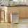 Homcom Mülleimer mit Sensor 50 l Silber