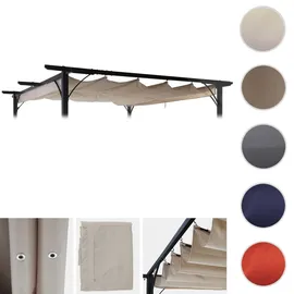 MCW Ersatzbezug 370x300cm für Dach Pavillon 3,5x3,5m Beige