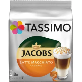 TASSIMO Jacobs Latte Macchiato Caramel 5 x 8 St.