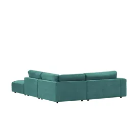 Musterring Ecksofa Lucia ¦ türkis/petrol ¦ Maße (cm): B: 300 H: 81 T: 266.0