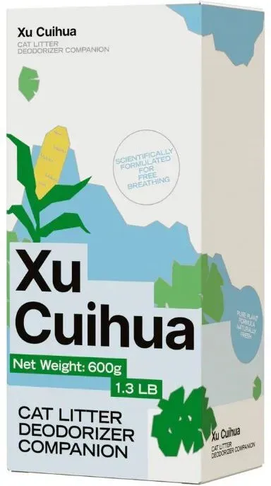 XUCUIHUA Katzenstreu-Deo 600 g x 1