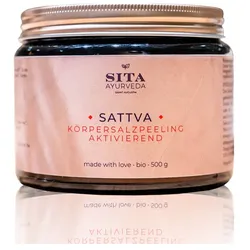Sattva Bio Körpersalzpeeling Aktivierend 500 g