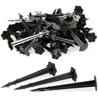 Relaxdays Bodenanker 11,5 cm 100er Set