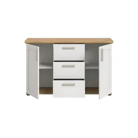 xonox.home Sideboard Verona 129 x 80 x 40 cm Sibiu Lärche / Artisan Eiche