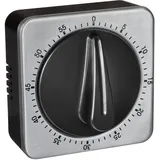 TFA Analoger Küchen-Timer Kurzzeitmesser bis 60 min Schwarz