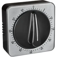 TFA Analoger Küchen-Timer Kurzzeitmesser bis 60 min Schwarz