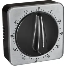 TFA Analoger Küchen-Timer Kurzzeitmesser bis 60 min Schwarz