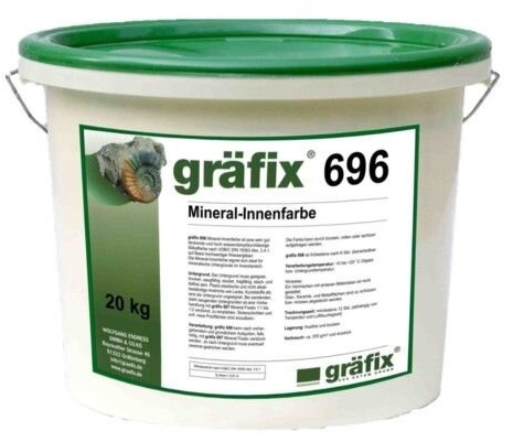 gräfix 6960 Mineral Innenfarbe - 5 kg Eimer