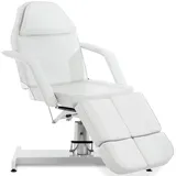 deluke Kosmetikliege SOEST hydraulisch 64x185x125cm, Kunstleder, Weiß Massageliege Tattooliege