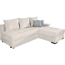 Collection AB Eckcouch Cord 2-Sitzer Beige