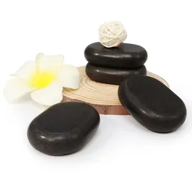 MASTER MASSAGE EQUIPMENT Master Massage Mittel Ovular Basalt Hot Stone Massagesteine 6.4cm x 4.6cm x 1.8cm America Brand