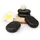 MASTER MASSAGE EQUIPMENT Master Massage Mittel Ovular Basalt Hot Stone Massagesteine 6.4cm x 4.6cm x 1.8cm America Brand